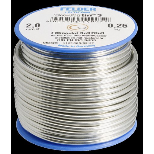 Soldering wire - Sn97Cu3 